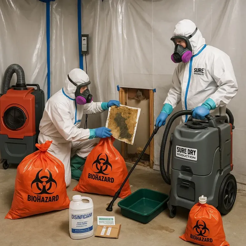 Contaminated Water Handling Protocols process in Towamensing Trails, PA